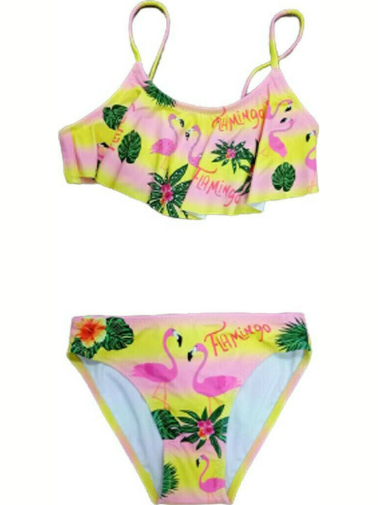 Power Flower 2360-03 Kinder Badeanzug Bikini Gelb