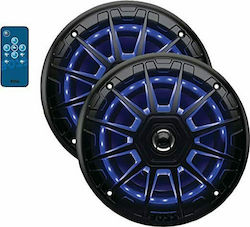 Set difuzoare marine Impermeabile 6.5" cu 100W RMS Negru