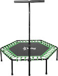 Bebe Stars Gymnastics Trampoline 112cm with Handle