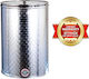 Sansone Δοχείο Μελιού Inox 100lt