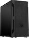 Silverstone FARA FAH1MB Mini Tower Κουτί Υπολογιστή Μαύρο