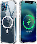 Magnetic Flexible Gel Umschlag Rückseite Silikon / Kunststoff Transparent (iPhone 11 Pro)