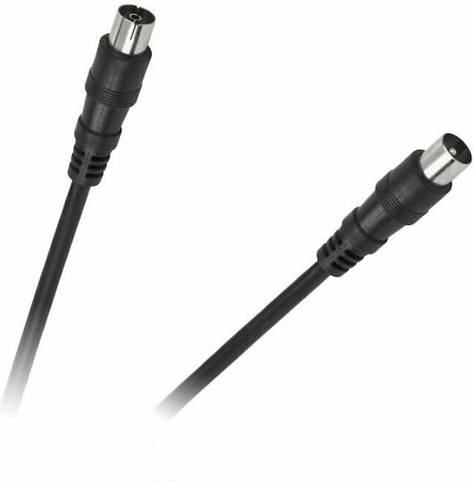 Antenna Cable Coax male - Coax female Black 10m (DM-2735A-10) 1pcs