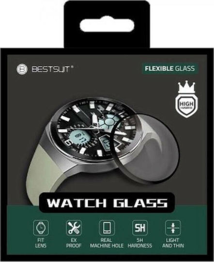 Bestsuit Flexible Hybrid Tempered Glass for the Galaxy Watch 3 45mm 1pcs