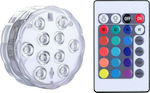 Submersible Pool LED Spotlight Multicolour with Remote Control PS-107424