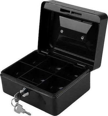 Κουτί Ταμείου με Κλειδί HC-66002 Μαύρο