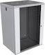 Mirsan Wandmontiert Rack-Schrank 7U 56.5x60x35.5cm Gray WTC07U60MN.02
