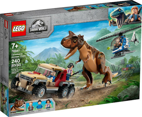 LEGO Jurassic World Carnotaurus Dinosaur Chase Für 7+ Jahre