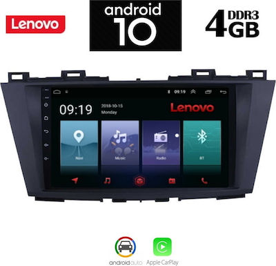 Lenovo SSX9835 Ηχοσύστημα Αυτοκινήτου για Mazda 5 (Bluetooth/USB/AUX/WiFi/GPS) με Οθόνη Αφής 9"