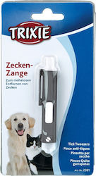 Trixie Pinzette zur Entfernung von Zecken Hund Schwarz 9εκ. 92881