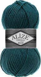 Alize Superlana Maxi Μεικτό 212 Πράσινο 100gr 1...