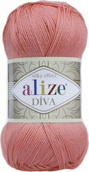 Alize Fir de tricotat Diva Red - Pink 100gr 350...