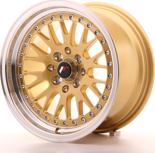 Japan Racing Wheels Ζάντες Αλουμινίου Αυτοκινήτου JR10 15"x8" Χρυσό