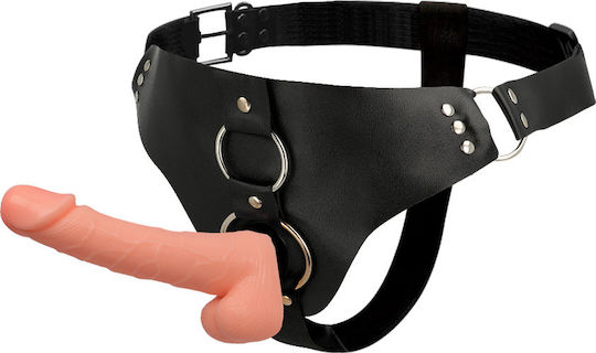 Harness Attraction Taylor Deluxe Harness με Dildo 18cm στο χρώμα του δέρματος