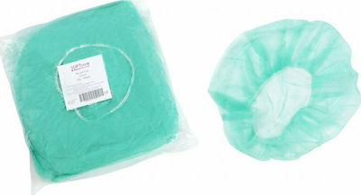 Bournas Medicals Surgical Covers Non Woven Caps with Elastic 100pcs