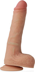 Cyber Silicock Ρεαλιστικό Dildo με Όρχεις και Βεντούζα Flesh 20.5cm