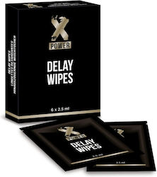 Labophyto Xpower Delay Wipes Întârziere 6buc