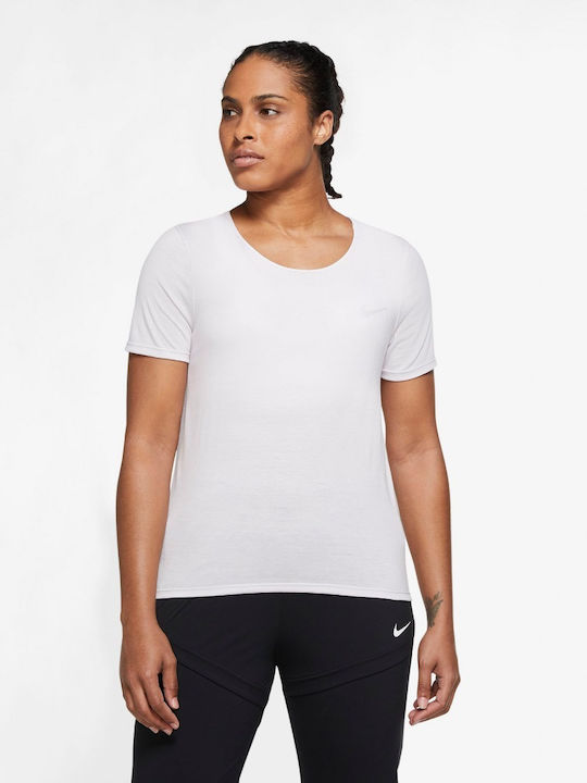 Nike Division Damen Sport T-Shirt Flieder