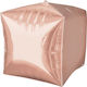 Luftballon Folie Platz Rose Gold 38cm Pink Gold