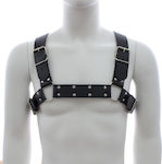 Men's Breast Harness Vegan Leather