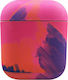 Hurtel Watercolor Colorful Case Silicone in Pink color for Apple AirPods 1 / AirPods 2