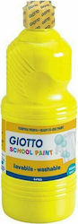 Giotto School Paint Tempera Farben Gelb in Flasche 1000ml 1Stück 000114452