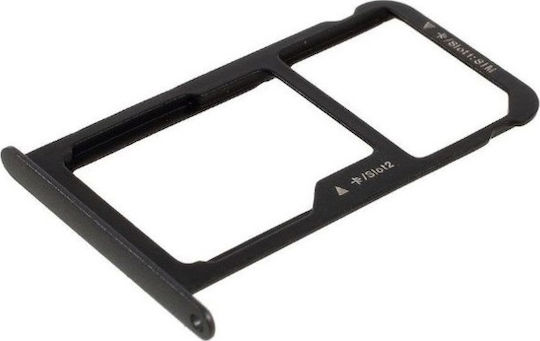 Sim-Kartenhalterung Schwarz Huawei P9 Plus