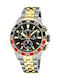 Lotus Watches Ceas Barbati 43.8mm Cronograf Baterie cu Brățară din Metal