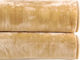 Kentia Notte Velvet Blanket Single 160x240cm Camel
