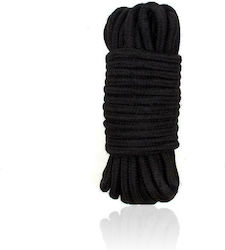 Fetish Addict Bondage Cotton Rope 5 Meter Bondage Rope in Black Color