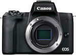 Canon Mirrorless Φωτογραφική Μηχανή EOS M50 Mark II Crop Frame Body Black
