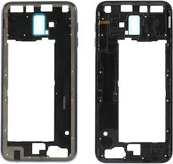 Μεσαίο Πλαίσιο Μαύρο για Galaxy J6+