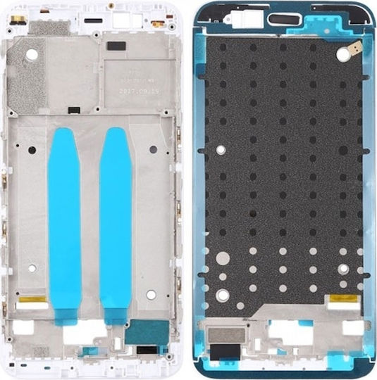 Μεσαίο Πλαίσιο Λευκό για Xiaomi Mi 5X/Mi A1