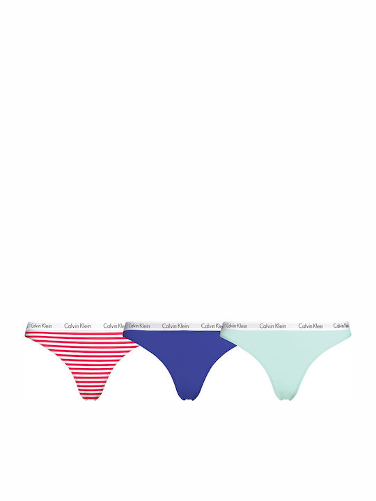 Calvin Klein Βαμβακερά Damen Zeichenfolge 3Pack...