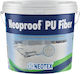 Neotex Neoproof PU Fiber Еластомерно Водоустойчиво Полиуретаново 4кг Бяло