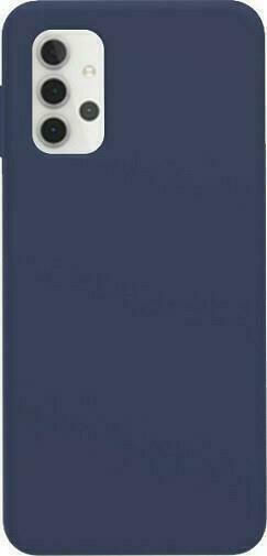 Matt Umschlag Rückseite Silikon Dark Blue (Galaxy A32 5G) CS7040BL