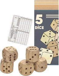 Egmont Dice Beige 5 Pieces