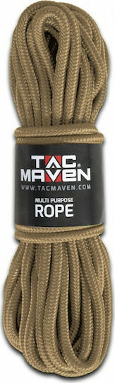 Pentagon Rope with Diameter 10mm and Length 15m Coyote 10mmx15m