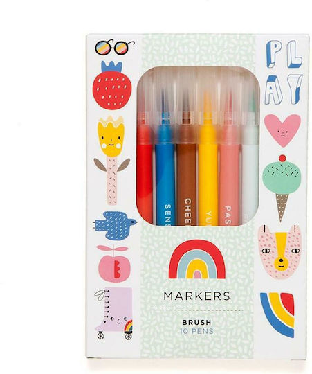 Petit Monkey Markere de Desen Set 10buc