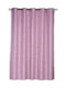 Nef-Nef Salvia Fabric Shower Grommet Curtain 180x180cm Purple 029000