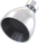 Interflex Round Showerhead Silver