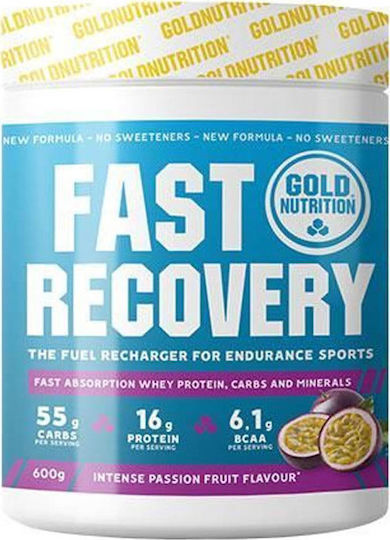 Gold Nutrition Fast Recovery Special Food Supplement 600gr Intense Passion Fruit