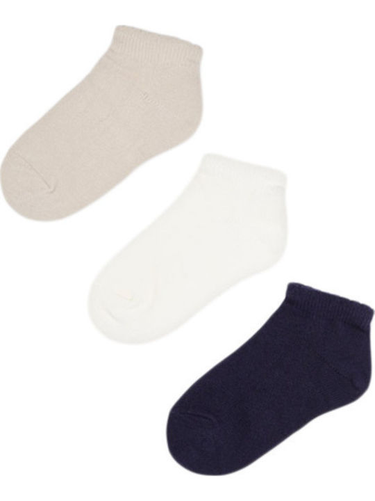 Mayoral Kids' Ankle Socks Blue 3 Pairs