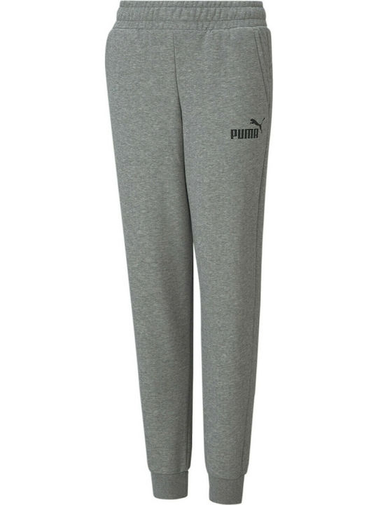 PUMA Детско Долнище На Анцуг Сив Essentials
