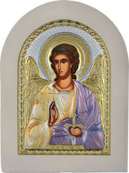 Prince Silvero Silver Guardian Angel Icon 15x21cm