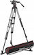 Manfrotto Nitrotech 612 Video Head CF Twin Leg Tripod Статив за видео