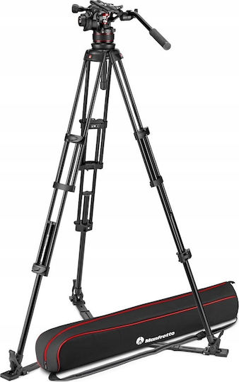 Manfrotto Nitrotech 612 Video Head CF Twin Leg Tripod Статив за видео