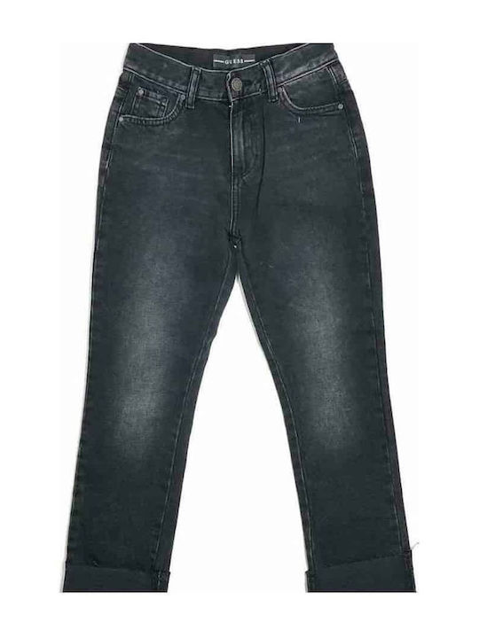 Guess Kinder Schlaghose Jeans Schwarz