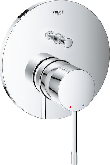 Grohe Essence New für Badewanne 2 Ausgänge Silber