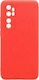 Back Cover Σιλικόνης 1.2mm Κόκκινο (Xiaomi Mi Note 10 Lite)